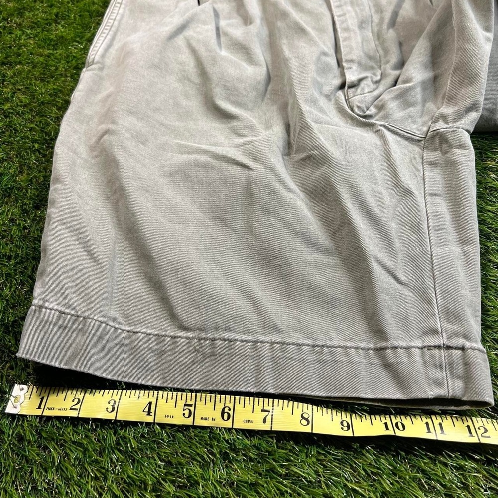 Vintage Abercrombie & Fitch Mens 33 Green Cotton Outdoor Goods Shorts Classic AF - Picture 6 of 7